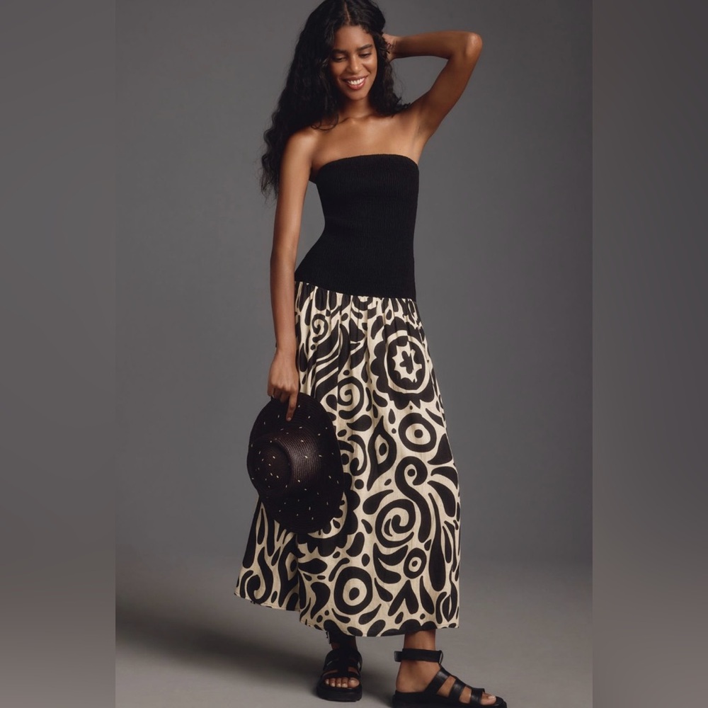The Wolf Gang Alyss Strapless Twofer
Maxi Dress